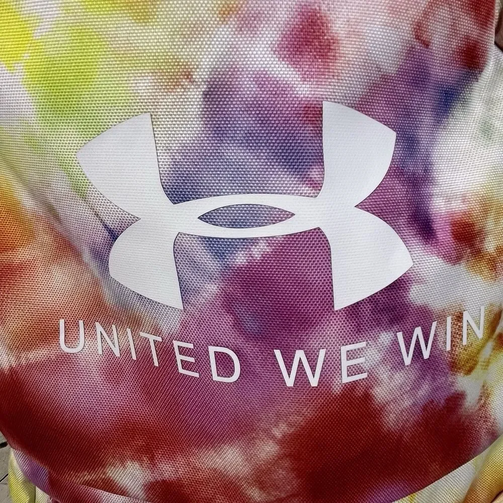 Under Armour UA Loudon Backpack Tie Dye Colorful School Laptop Book Bag